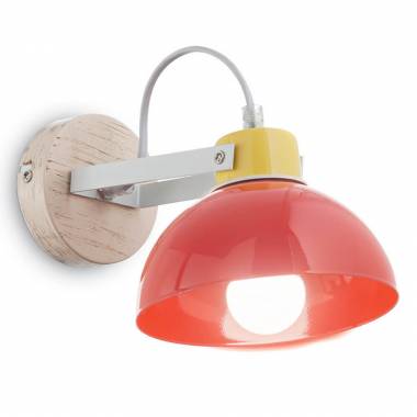 Бра для детской Ideal Lux(TITTI) TITTI AP1 ROSSO