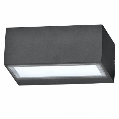 Уличный светильник Ideal Lux TWIN AP1 BIG ANTRACITE
