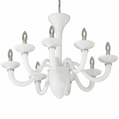 Люстра Ideal Lux WHITE LADY SP8 BIANCO WHITE LADY