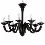 Люстра WHITE LADY Ideal Lux WHITE LADY SP8 NERO