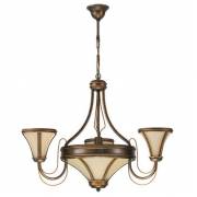 Люстра TANAJA Brown Kemar T/3 Brown