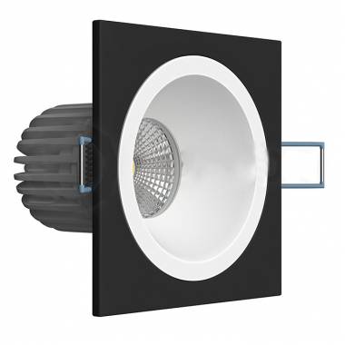 Точечный светильник LEDRON LH07H-R SQ Black-White