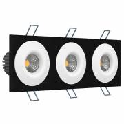 Точечный светильник Round LEDRON LH07S-R SQ3 Black-White