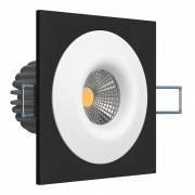 Точечный светильник Round LEDRON LH07S-R SQ Black-White 3000K TRIAC