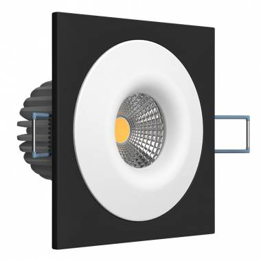Точечный светильник LEDRON LH07S-R SQ Black-White 4000K TRIAC