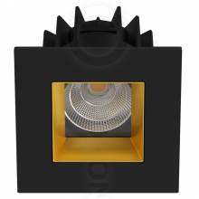 Точечный светильник FAST TOP MINI LEDRON FAST TOP SQ MINI BLACK-GOLD