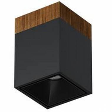 Точечный светильник LEDRON(Wooden) KUBING 130 Wooden Black