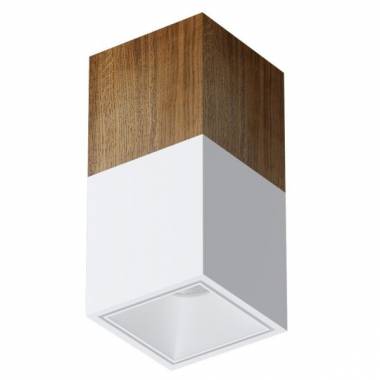 Точечный светильник LEDRON(Wooden) KUBING 190 Wooden White