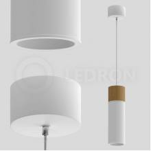 Светильник Wooden LEDRON SLC7391/7W-PS White