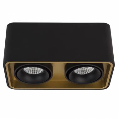 Точечный светильник LEDRON TUBING 2 Black/Gold TUBING