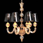 Люстра STEFANEA LUMINA DECO LDP 5012-6 BK