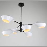 Люстра ROMINA LUMINA DECO LDP 6037-6 WT+BK