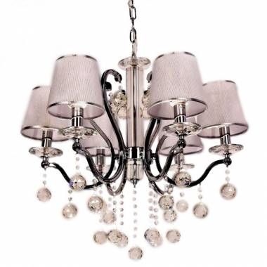 Люстра LUMINA DECO(BELLISICA SILVER) LDP 8033-6 SL