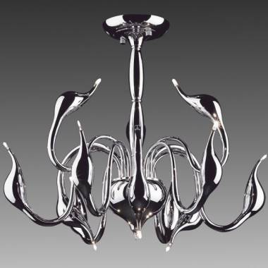 Люстра Lightstar 751024 Cigno collo chrome