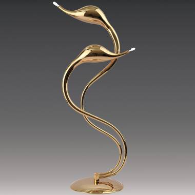 Настольная лампа Lightstar 751922 Cigno collo gold