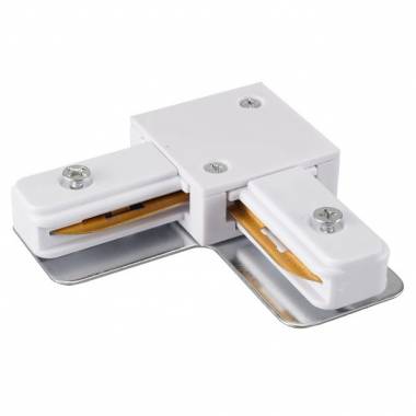 Соединитель для однофазного шинопровода Lucia Tucci(Concone) LTP-CN001L-W