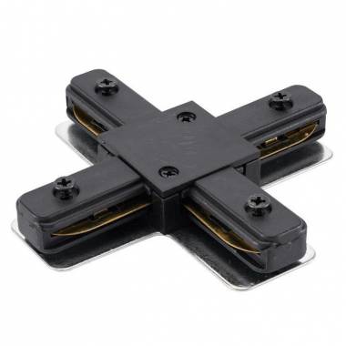 Соединитель для однофазного шинопровода Lucia Tucci(Concone) LTP-CN001X-B