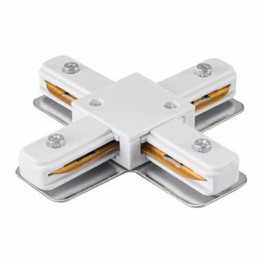 Соединитель для однофазного шинопровода Lucia Tucci(Concone) LTP-CN001X-W