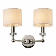 Бра САЛЕНТО Lumien Hall LH1049/2W-NK-WT