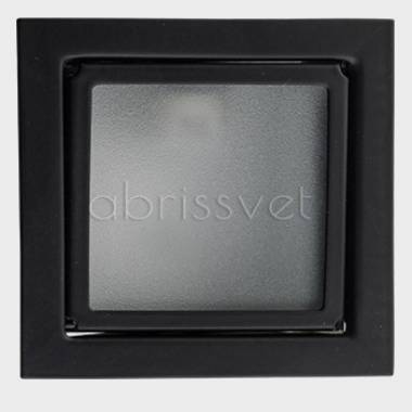 Встраиваемый в стену светильник MEGALIGHT XFWL 10D BLACK Ftont line
