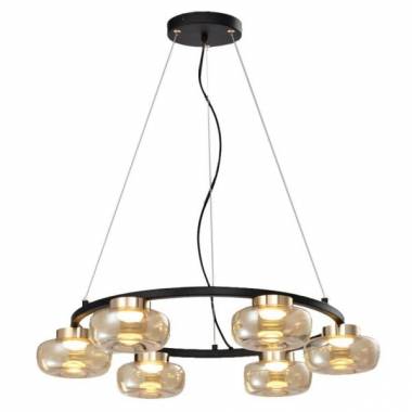 Люстра MILOSH TENDENCE 0702CL-6BK
