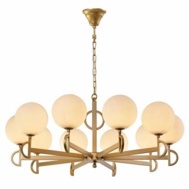 Люстра MILOSH TENDENCE 0746CL-10GD