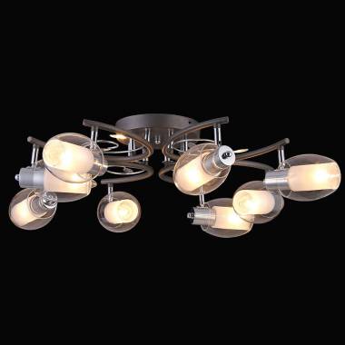 Люстра Natali Kovaltseva(Frao) 75037-8C CHROME, GRAY