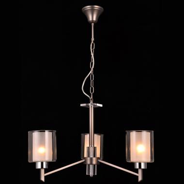 Люстра Natali Kovaltseva DOUBLE 81049-3C ANTIQUE SILVER