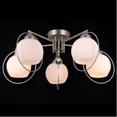 Люстра Natali Kovaltseva SPHERE II 81051-5C SATIN NICKEL
