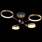 Люстра LED LAMPS Natali Kovaltseva LED LAMPS 81102/4C BRASS BLACK