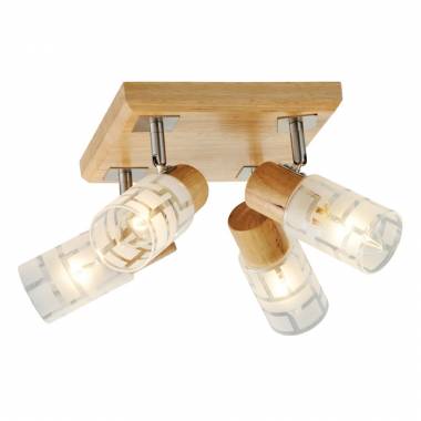 Спот POWERLIGHT(KRASH) 3101/4A-1CH/wood