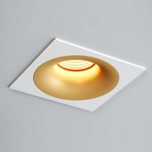 Точечный светильник SINGLE Quest Light SINGLE LD gold + Frame 01 white