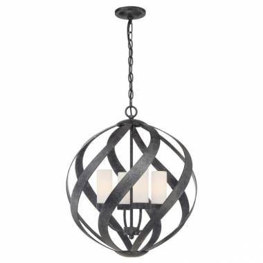 Уличный светильник Quoizel QN-BLACKSMITH-4P-OBK