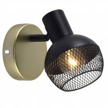 Спот Dzhuvela Seven Fires SF4706/1W-GD-BK