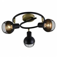 Спот Dzhuvela Seven Fires SF4706/3CA-GD-BK