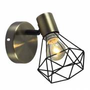 Спот Keri Seven Fires SF4710/1W-AB-BK