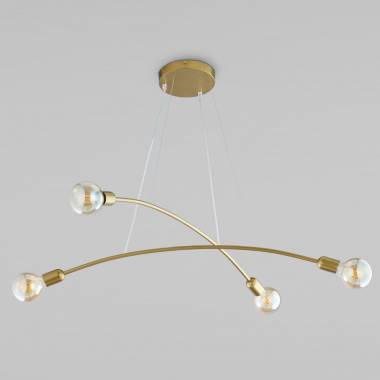 Люстра TK Lighting 2727 Helix Gold