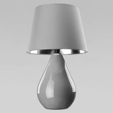 Настольная лампа TK Lighting 5455 Lacrima Gray