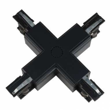 Соединитель для трехфазного шинопровода Uniel(UBX) UBX-A41 BLACK 1 POLYBAG