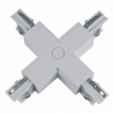 Соединитель для трехфазного шинопровода Uniel(UBX) UBX-A41 SILVER 1 POLYBAG