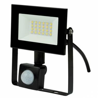 Прожектор Uniel(ULF) ULF-F62-30W-6500K SENSOR IP54 200-240В BLACK