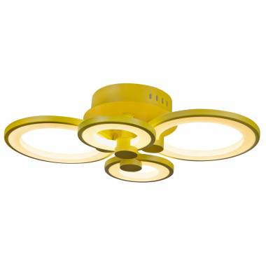 Люстра iLedex(Ring) A001/4 YELLOW